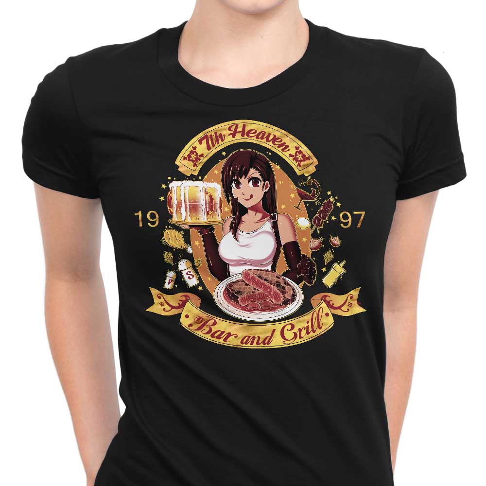 7th Heaven Bar and Grill - Women's Apparel T-Shirts, Hoodie, Sweatshirt | CiraTrend.com (Image 1)