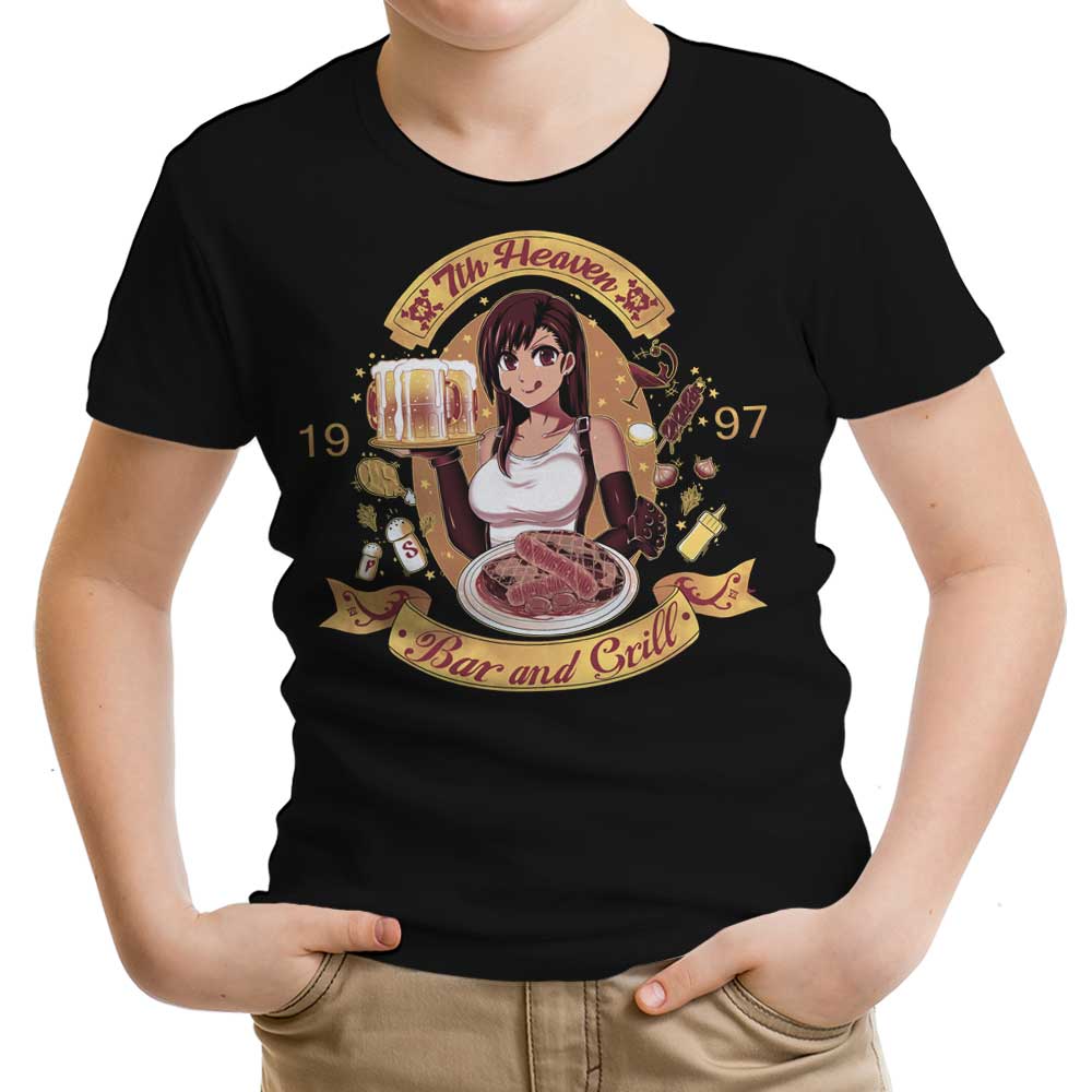 7th Heaven Bar and Grill - Youth Apparel T-Shirts, Hoodie, Sweatshirt | CiraTrend.com (Image 1)
