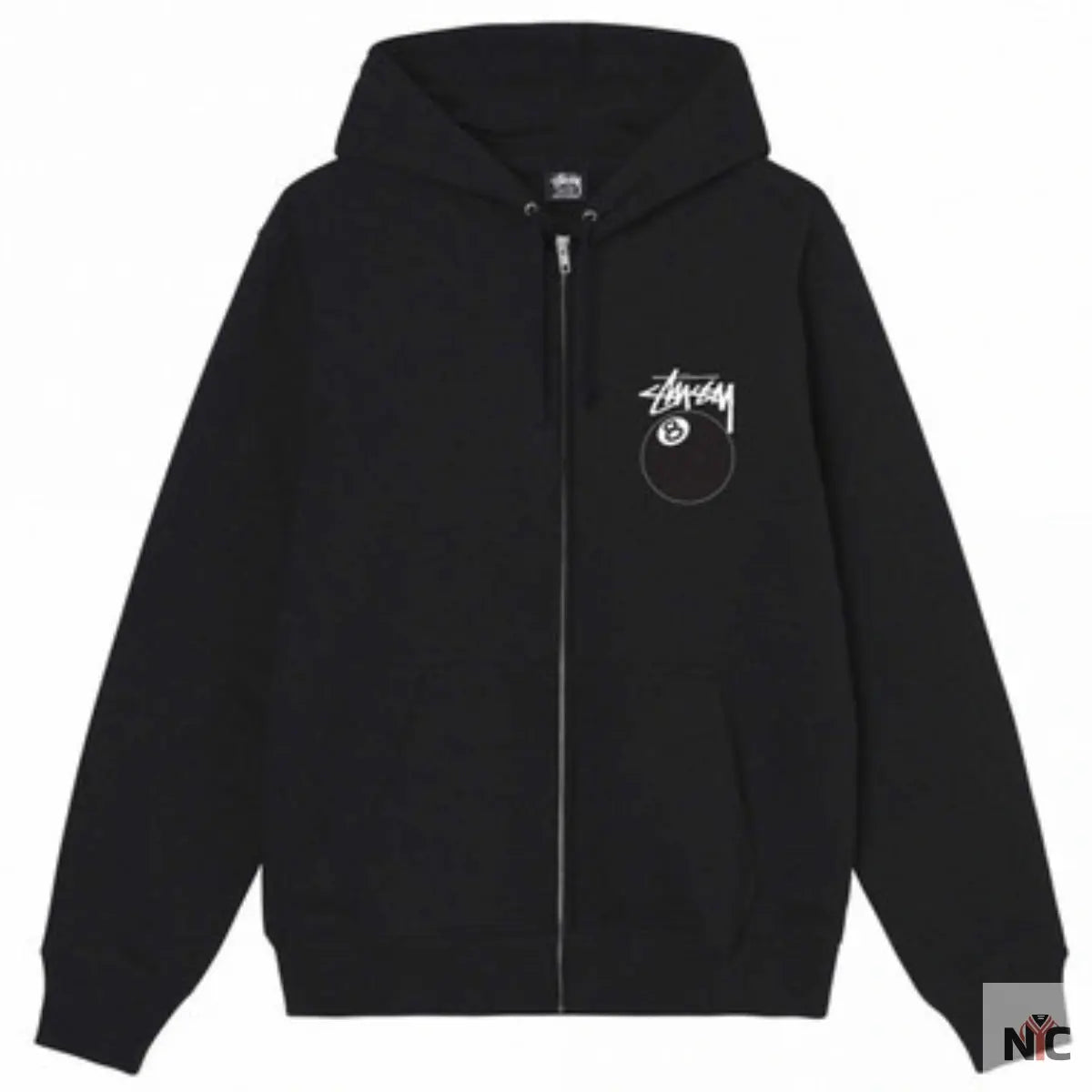 8 Ball Zip Black Hoodie T-Shirts, Sweatshirt | CiraTrend.com (Image 1)