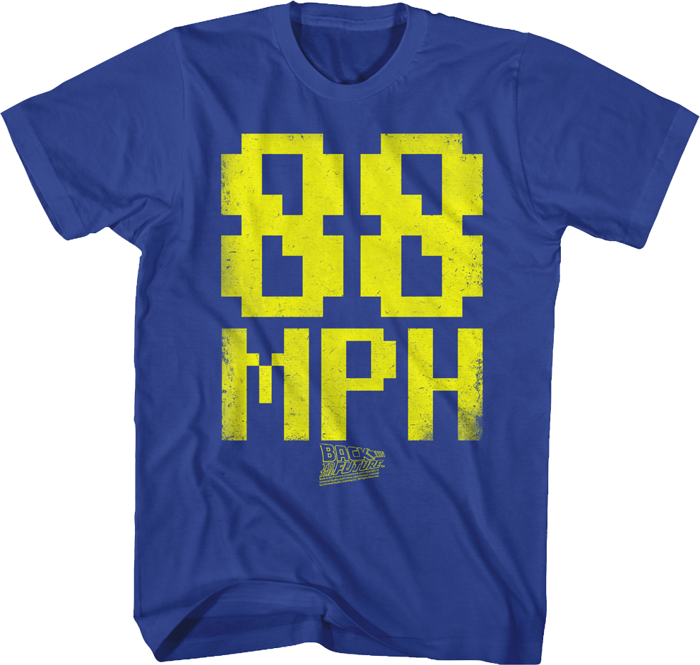 8 Bit 88 MPH Back Future T-Shirts, Hoodie, Sweatshirt