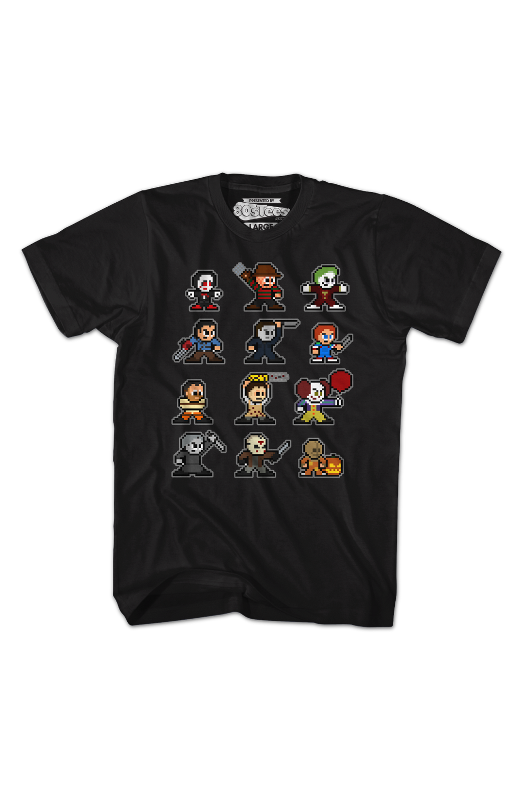 8 Bit Horror Icons T-Shirts, Hoodie, Sweatshirt