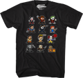 8 Bit Horror Icons T-Shirts, Hoodie, Sweatshirt