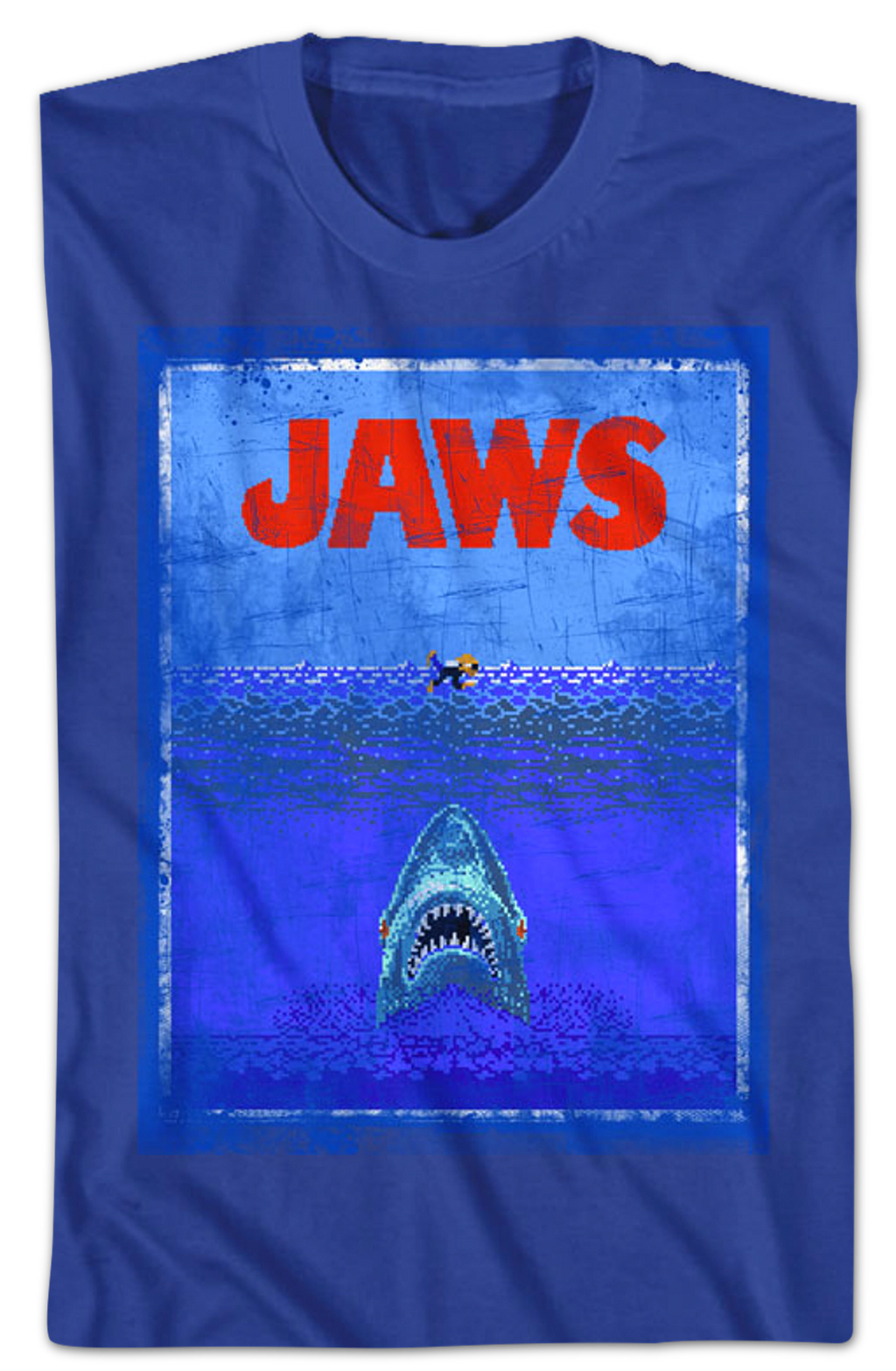 8 Bit Jaws T-Shirts, Hoodie, Sweatshirt