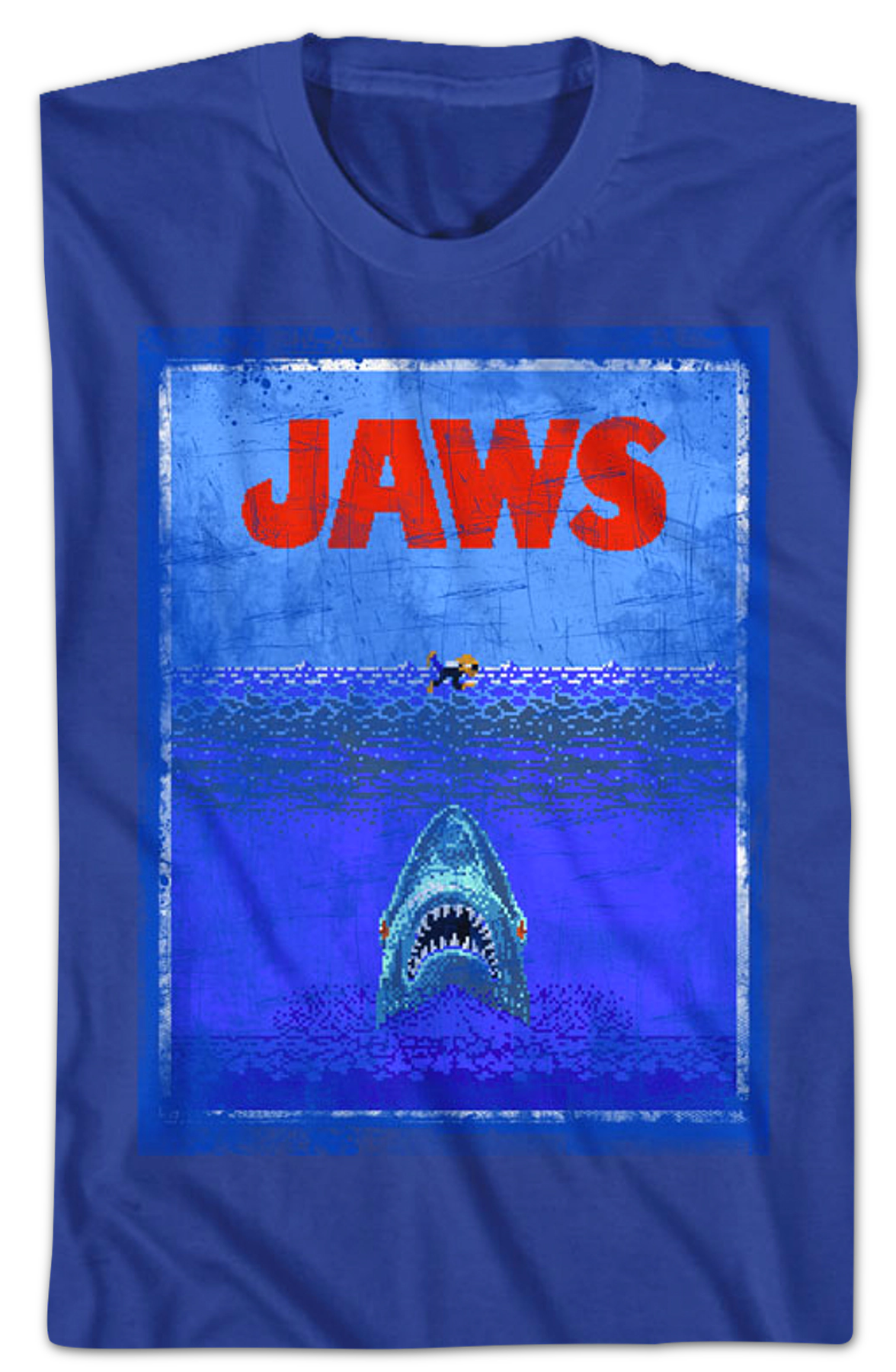 8 Bit Jaws T-Shirts, Hoodie, Sweatshirt