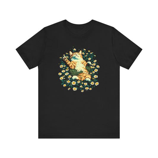 Charming Cat Graphic Tee