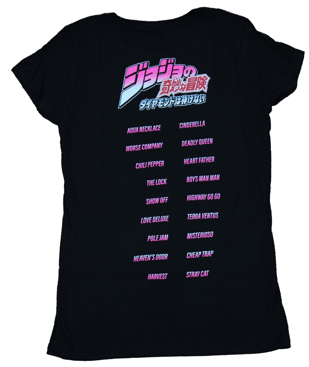 Jojo's Bizarre Adventure Girls Juniors T-Shirt (Image 2)