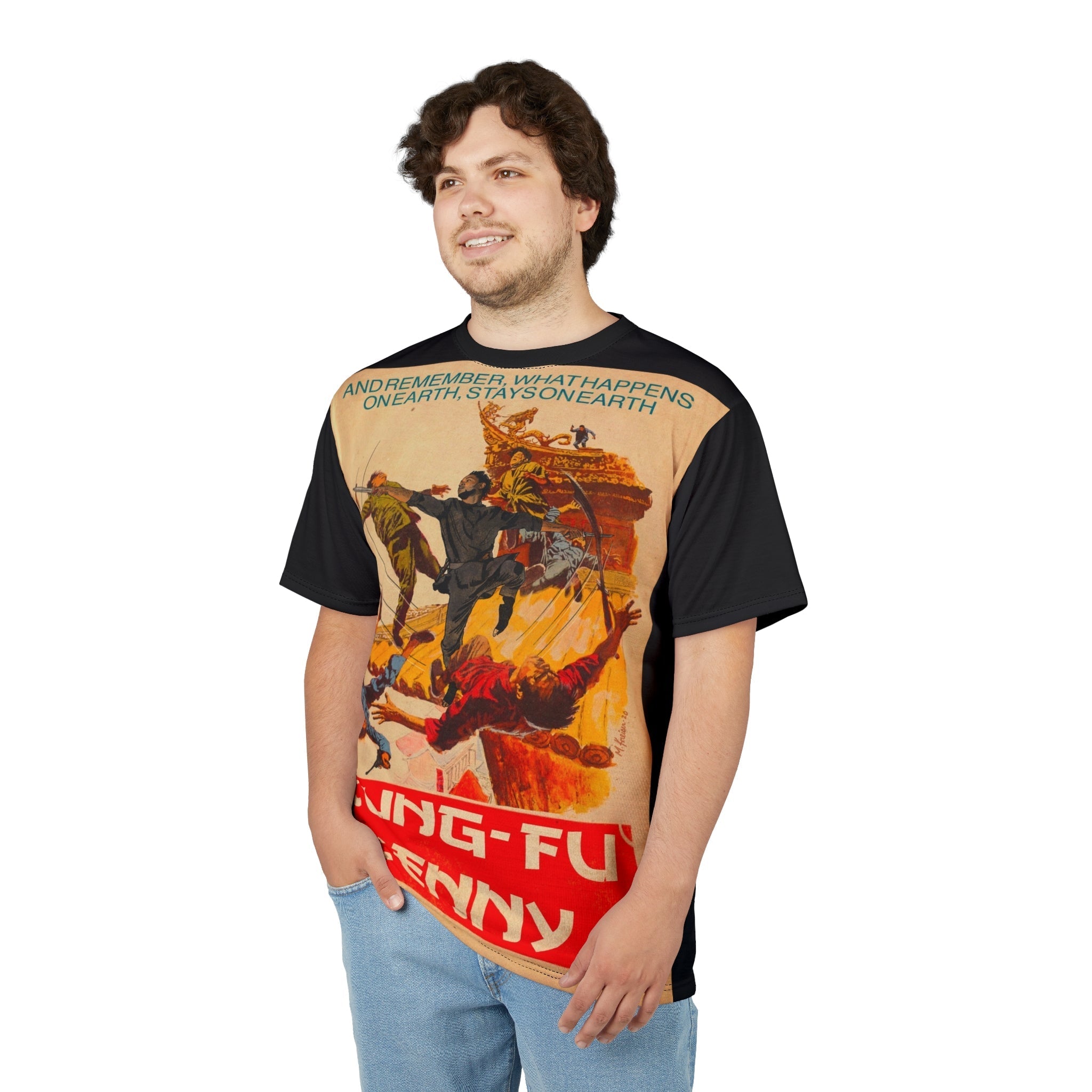 Kung Fu Kenny Cut & Sew (AOP) T-Shirts, Hoodie, Sweatshirt