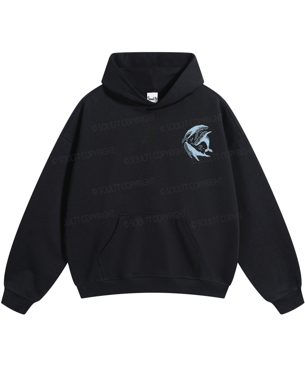 When You Go Though Deep Water Double Sided Unisex Cotton Christian Hoodie T-Shirts, Sweatshirt | CiraTrend.com (Image 2)