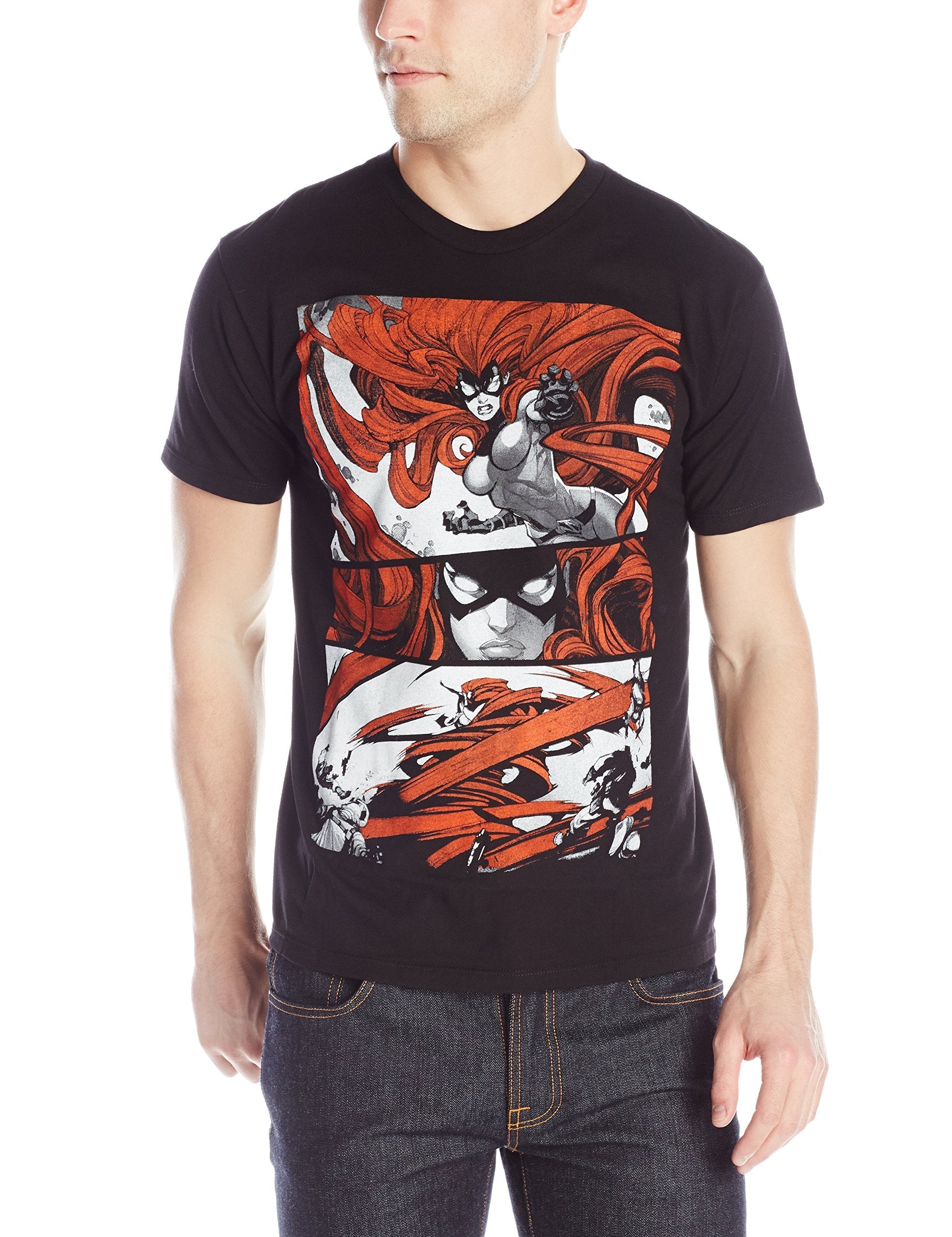 The Inhumans Mens T-Shirt - Medusa Hair Failing Attcking Image Hoodie, Sweatshirt | CiraTrend.com (Image 1)