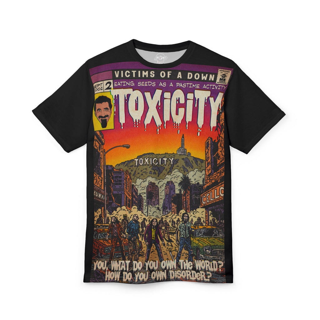 Toxicity - Unisex Cut & Sew Tee (AOP) Hoodie, Sweatshirt | CiraTrend.com (Image 1)