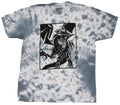 Yu-Gi-Oh Mens T-shirt - Monochromatic Blue Eyes Dragon Tie Dye Hoodie, Sweatshirt | CiraTrend.com