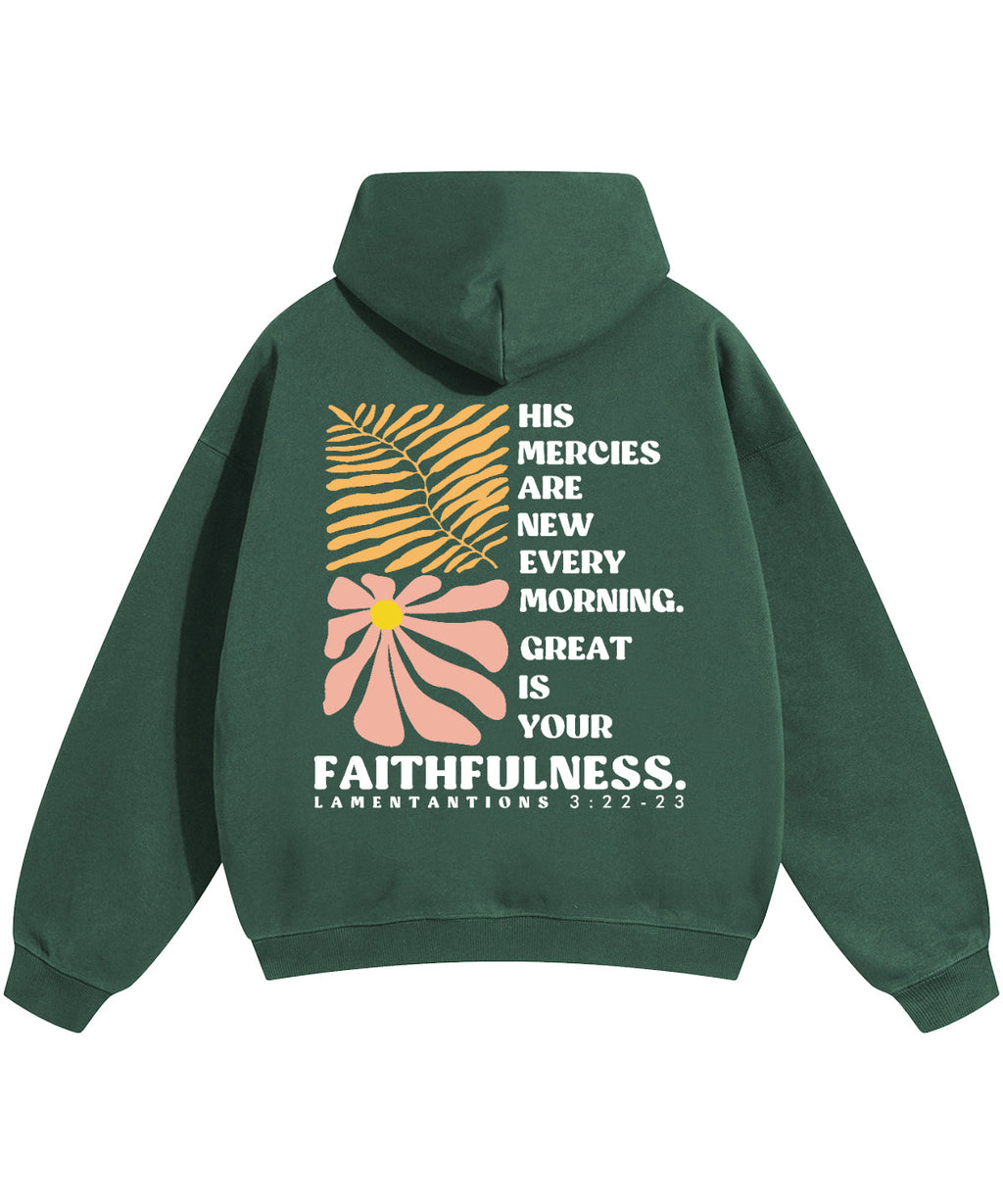 He Mercies Are New Double Sided Cotton Christian T-Shirts, Hoodie, Sweatshirt
