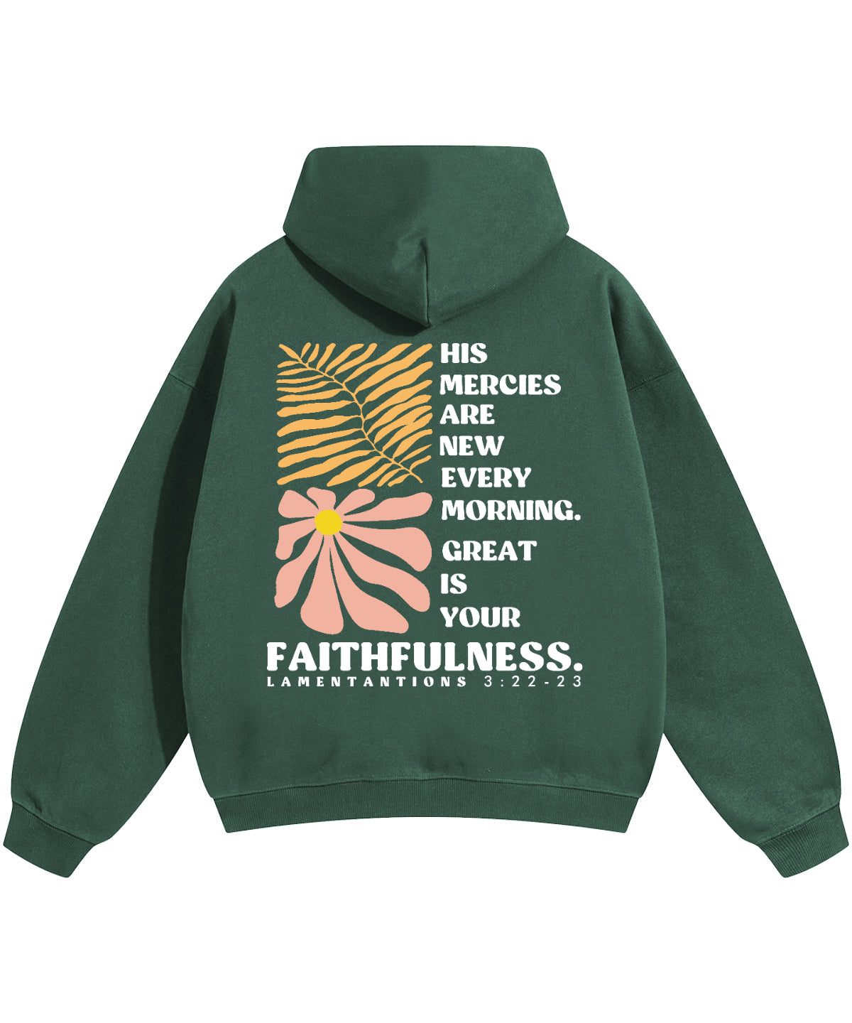 He Mercies Are New Double Sided Cotton Christian T-Shirts, Hoodie, Sweatshirt