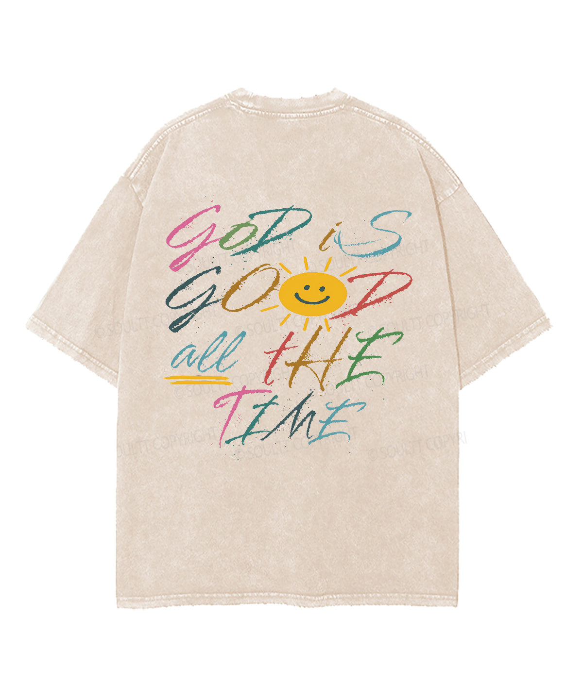 God Is Good All Time Double Sided Washed Christian Style001 T-Shirts, Hoodie, Sweatshirt