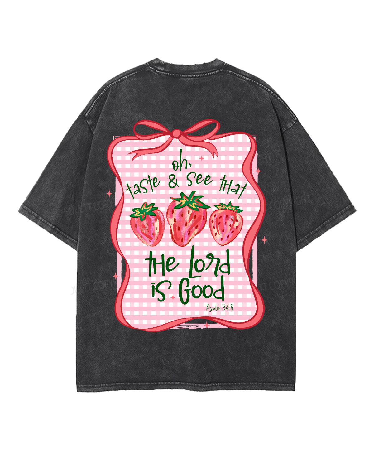The Lord Is Good Double Sided Unisex Washed Christian T-shirt Style002 Hoodie, Sweatshirt | CiraTrend.com (Image 3)