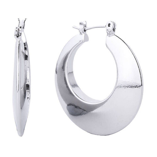 14K Gold-Dipped Bold Round Pin Catch Earrings