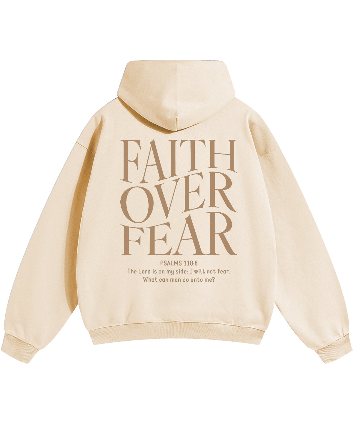 Faith Over Fear Double Sided Cotton Christian Style001 T-Shirts, Hoodie, Sweatshirt
