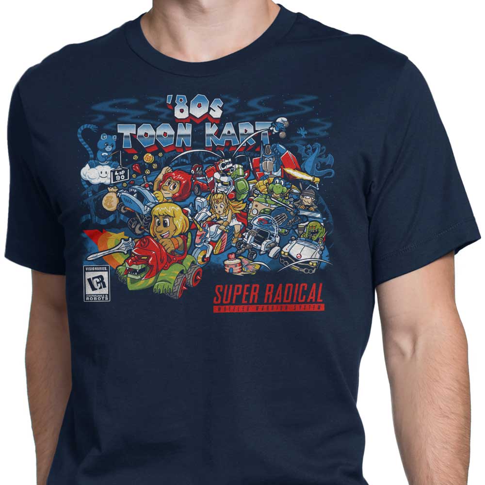 80's Toon Kart - Men's Apparel T-Shirts, Hoodie, Sweatshirt | CiraTrend.com (Image 4)