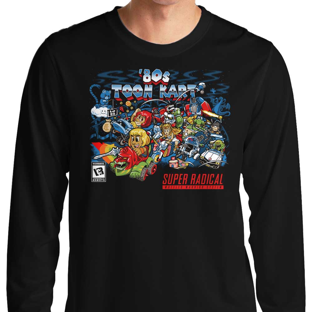 80's Toon Kart - Long Sleeve T-Shirt Hoodie, Sweatshirt | CiraTrend.com (Image 1)
