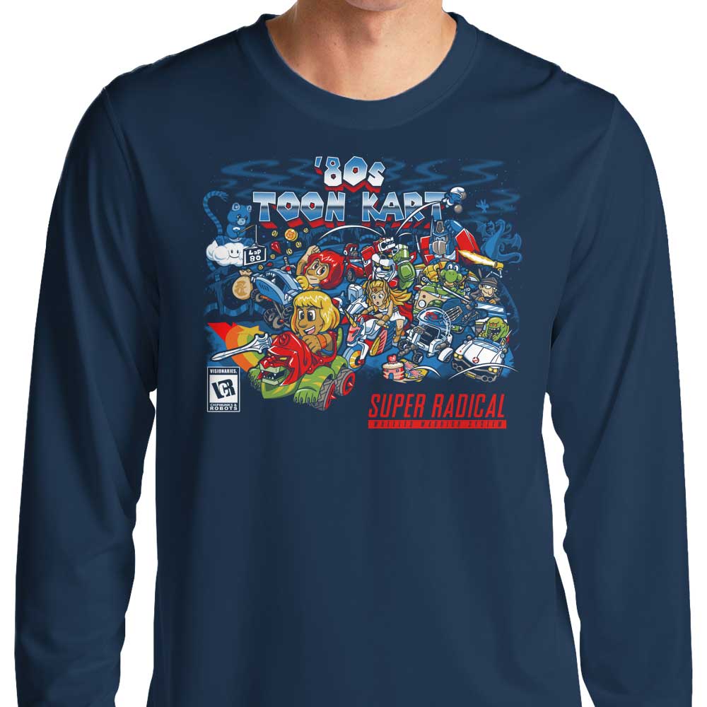 80's Toon Kart - Long Sleeve T-Shirt Hoodie, Sweatshirt | CiraTrend.com (Image 3)