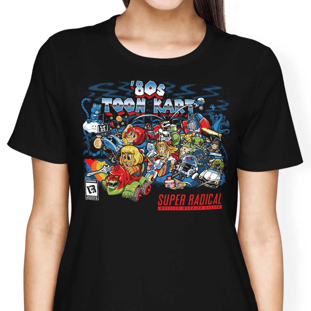 80's Toon Kart - Women's Apparel T-Shirts, Hoodie, Sweatshirt | CiraTrend.com (Image 3)