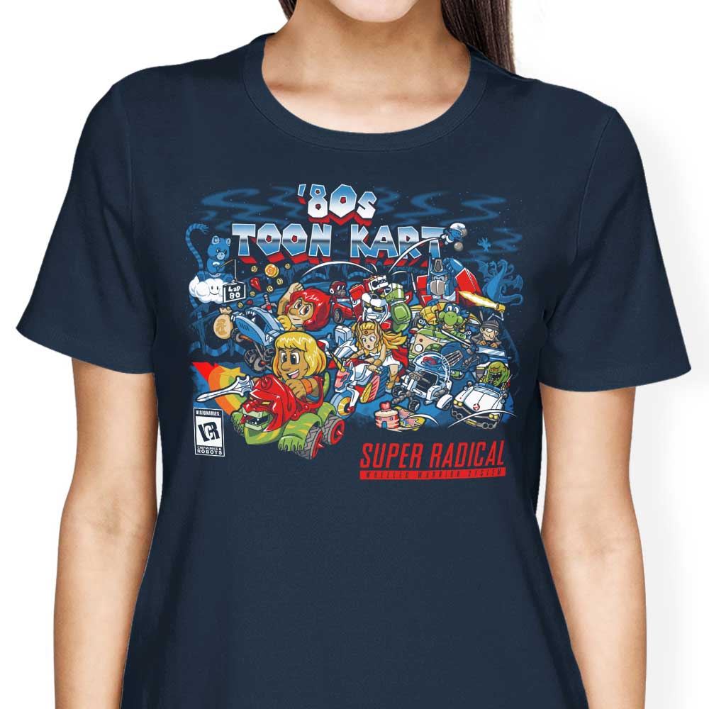 80's Toon Kart - Women's Apparel T-Shirts, Hoodie, Sweatshirt | CiraTrend.com (Image 4)