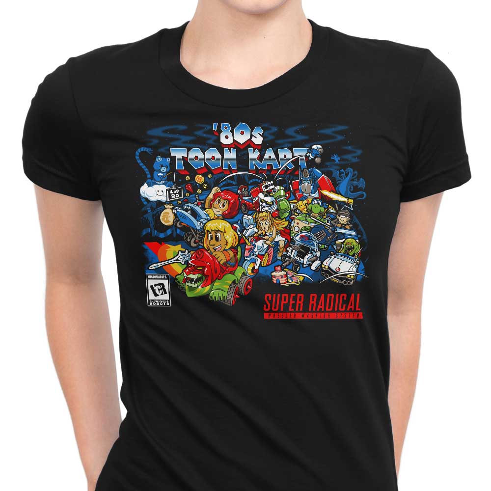 80's Toon Kart - Women's Apparel T-Shirts, Hoodie, Sweatshirt | CiraTrend.com (Image 1)