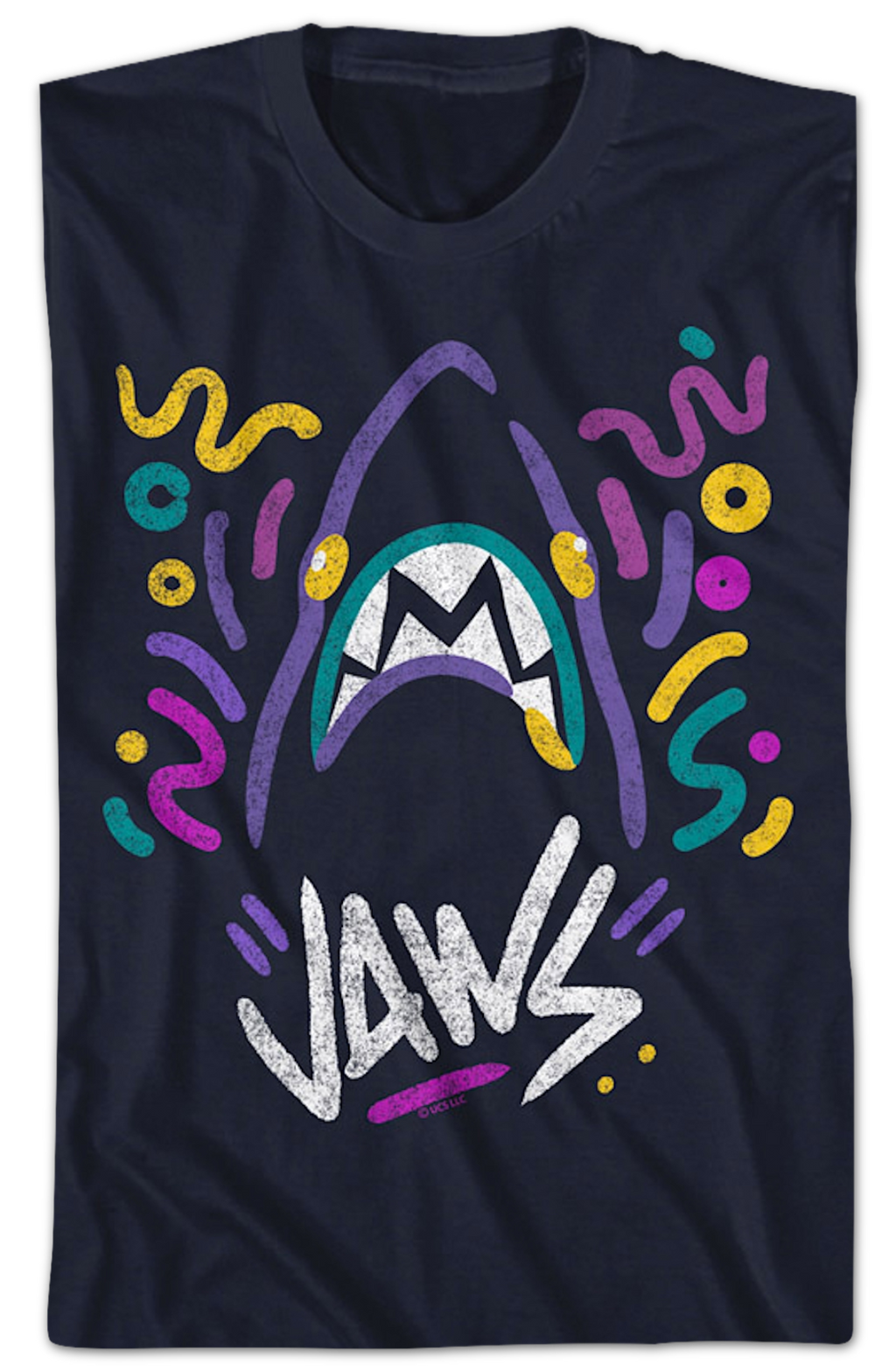 80s Doodle Jaws T-Shirt Hoodie, Sweatshirt | CiraTrend.com (Image 2)