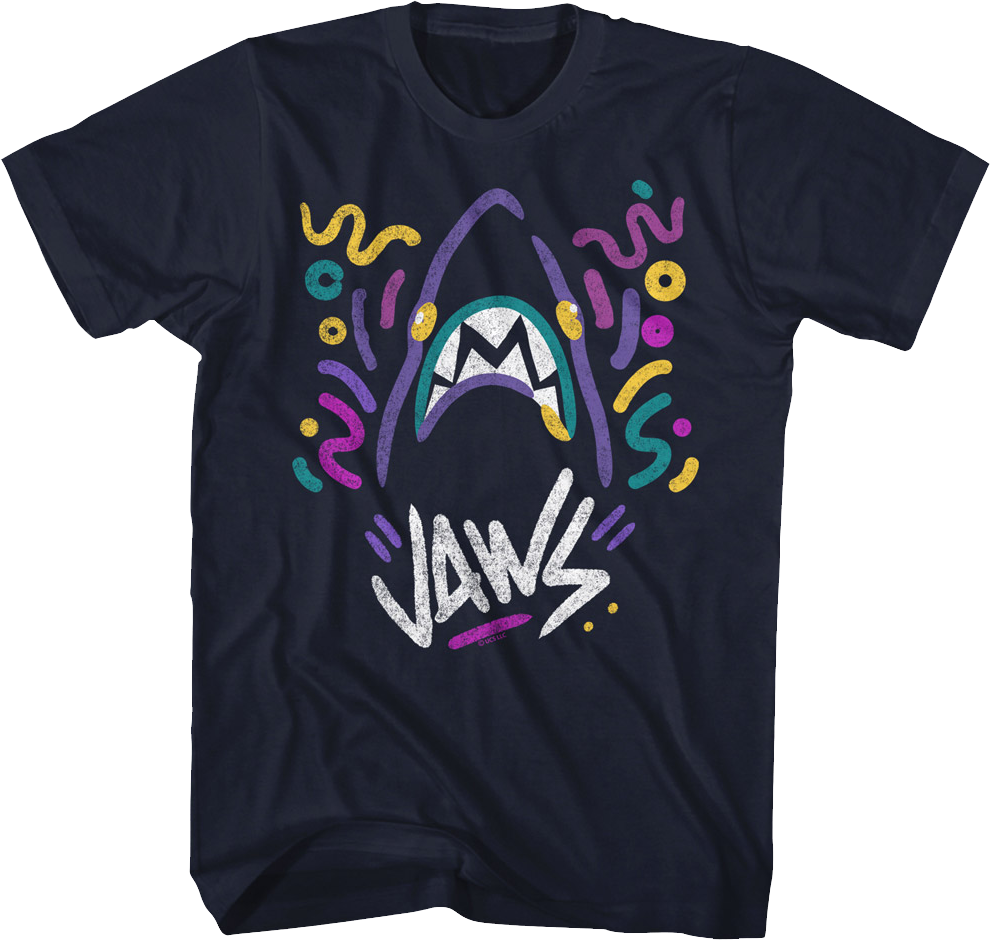 80s Doodle Jaws T-Shirt Hoodie, Sweatshirt | CiraTrend.com (Image 1)