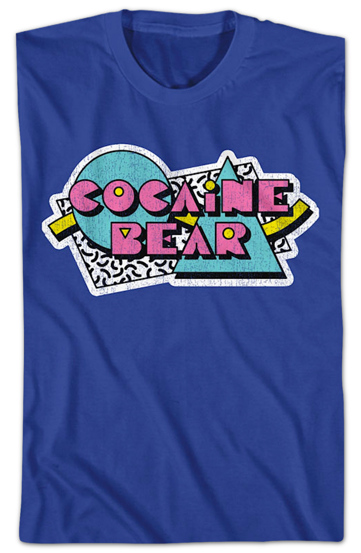 80s Shapes Cocaine Bear T-Shirt Hoodie, Sweatshirt | CiraTrend.com (Image 2)