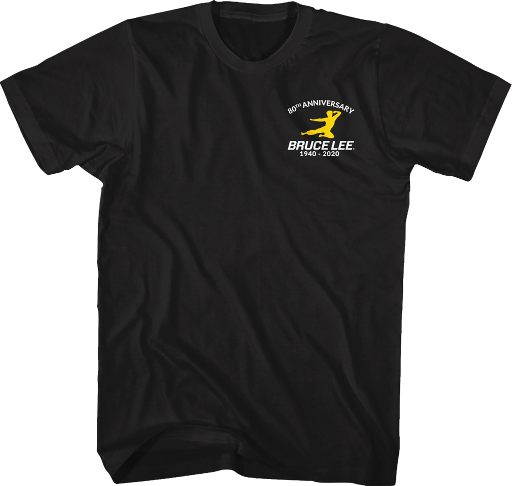 80th Anniversary Bruce Lee T-Shirt Hoodie, Sweatshirt | CiraTrend.com (Image 3)
