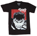 Berserk Mens T-Shirt - Guts Giant Face Box Under Logo Image Hoodie, Sweatshirt | CiraTrend.com