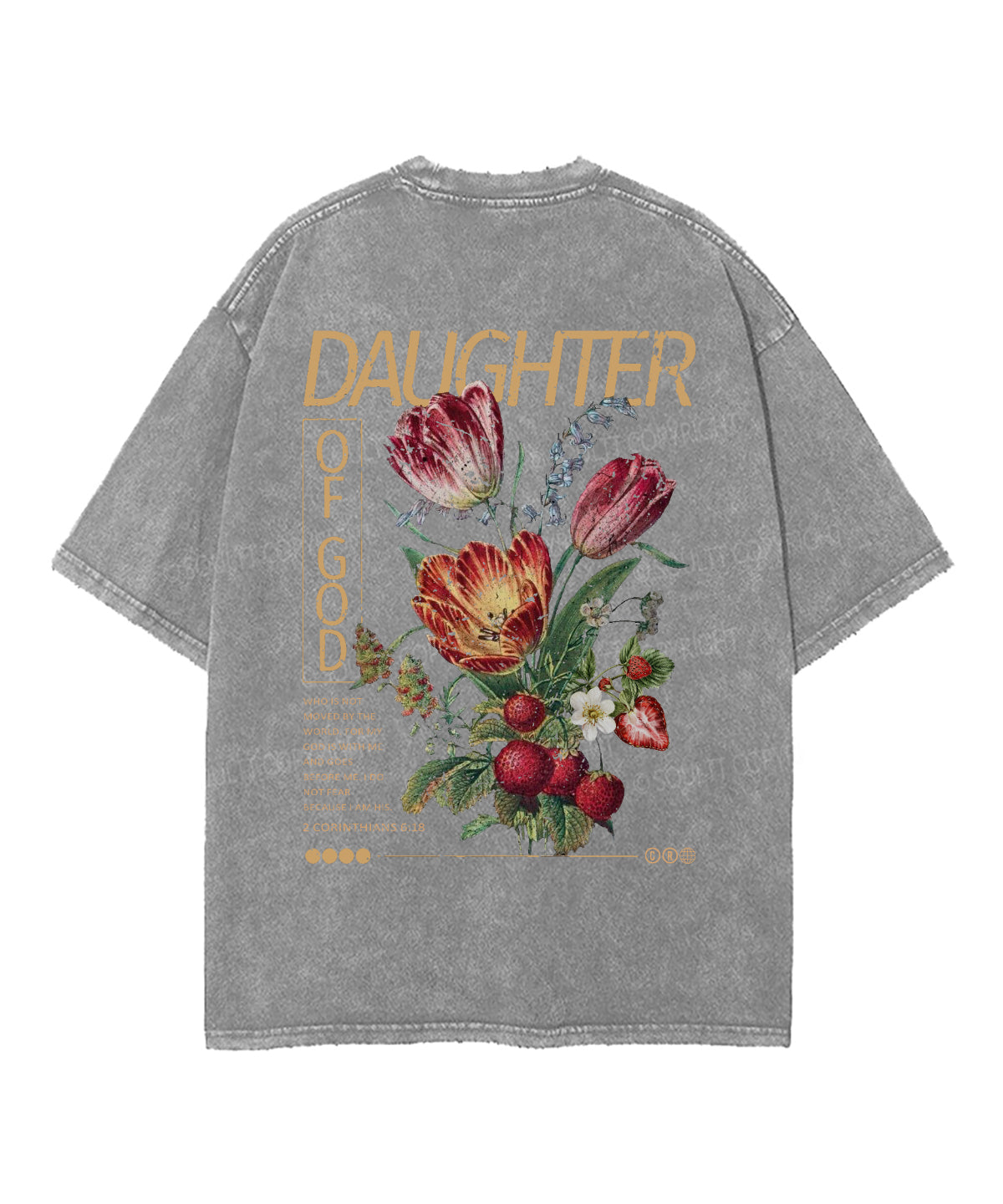Daughter God Double Sided Washed Christian T-Shirts, Hoodie, Sweatshirt