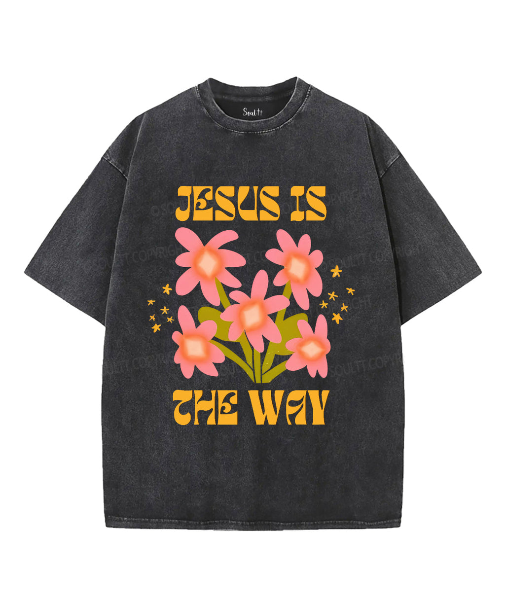 Jesus Is Way Washed Christian Style001 T-Shirts, Hoodie, Sweatshirt