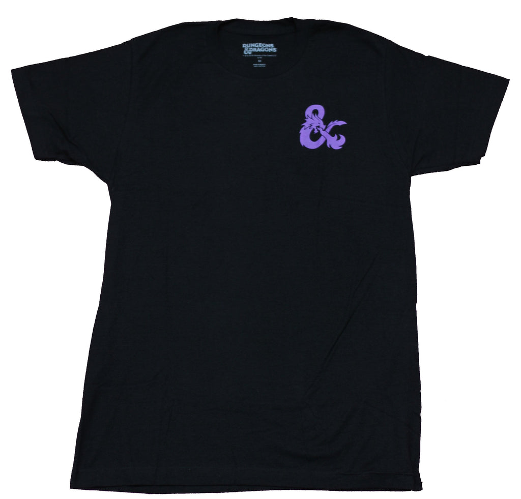 Dungeons & Dragons Mens Long Sleeve T-Shirt - Ampersand Logo Giant Lich Back Hoodie, Sweatshirt | CiraTrend.com (Image 1)