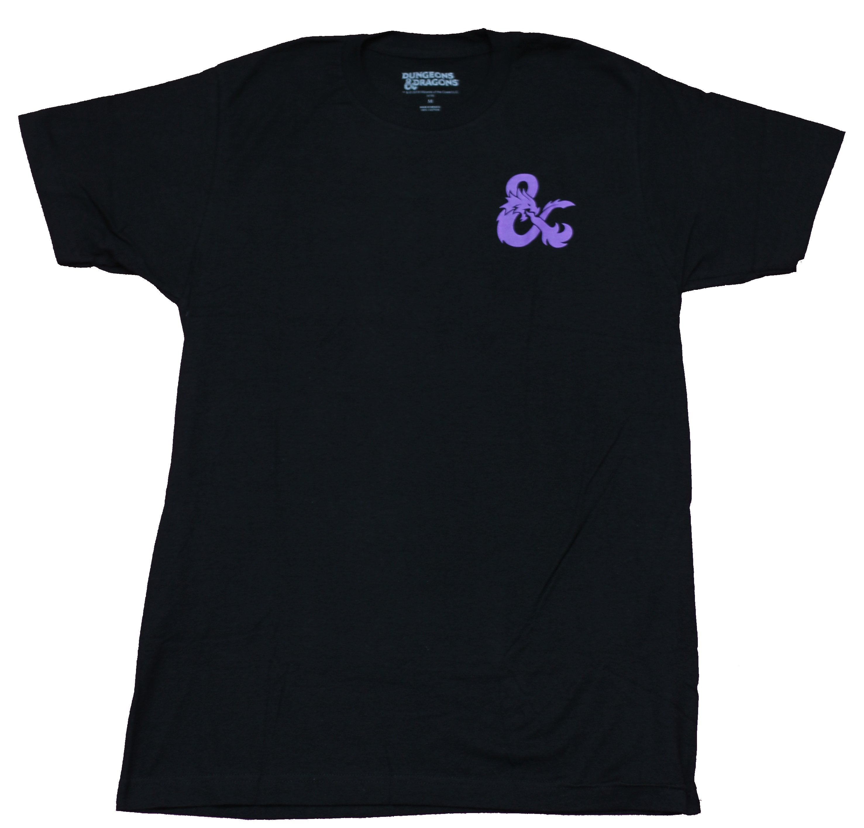 Dungeons & Dragons Mens Long Sleeve T-Shirt - Ampersand Logo Giant Lich Back Hoodie, Sweatshirt | CiraTrend.com (Image 1)