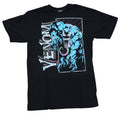 Venom Mens T-Shirt - Attacking Venom in Box By Vertical Name Hoodie, Sweatshirt | CiraTrend.com