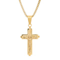 18K Gold Plated Stainless Steel Crucifix Pendant T-Shirts, Hoodie, Sweatshirt | CiraTrend.com (Image 1)