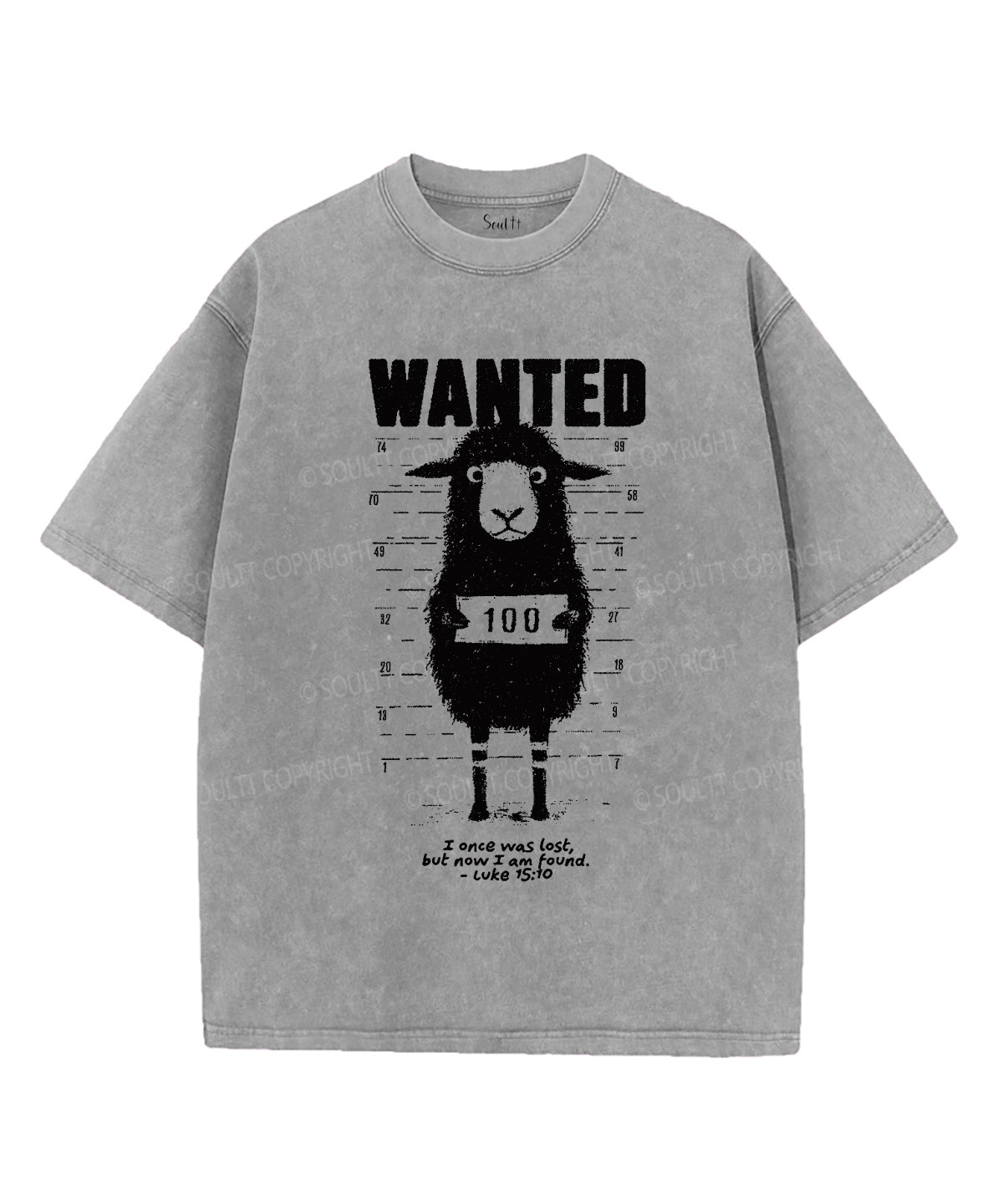 Now I Am Found Unisex Washed Christian T-shirt Hoodie, Sweatshirt | CiraTrend.com (Image 2)