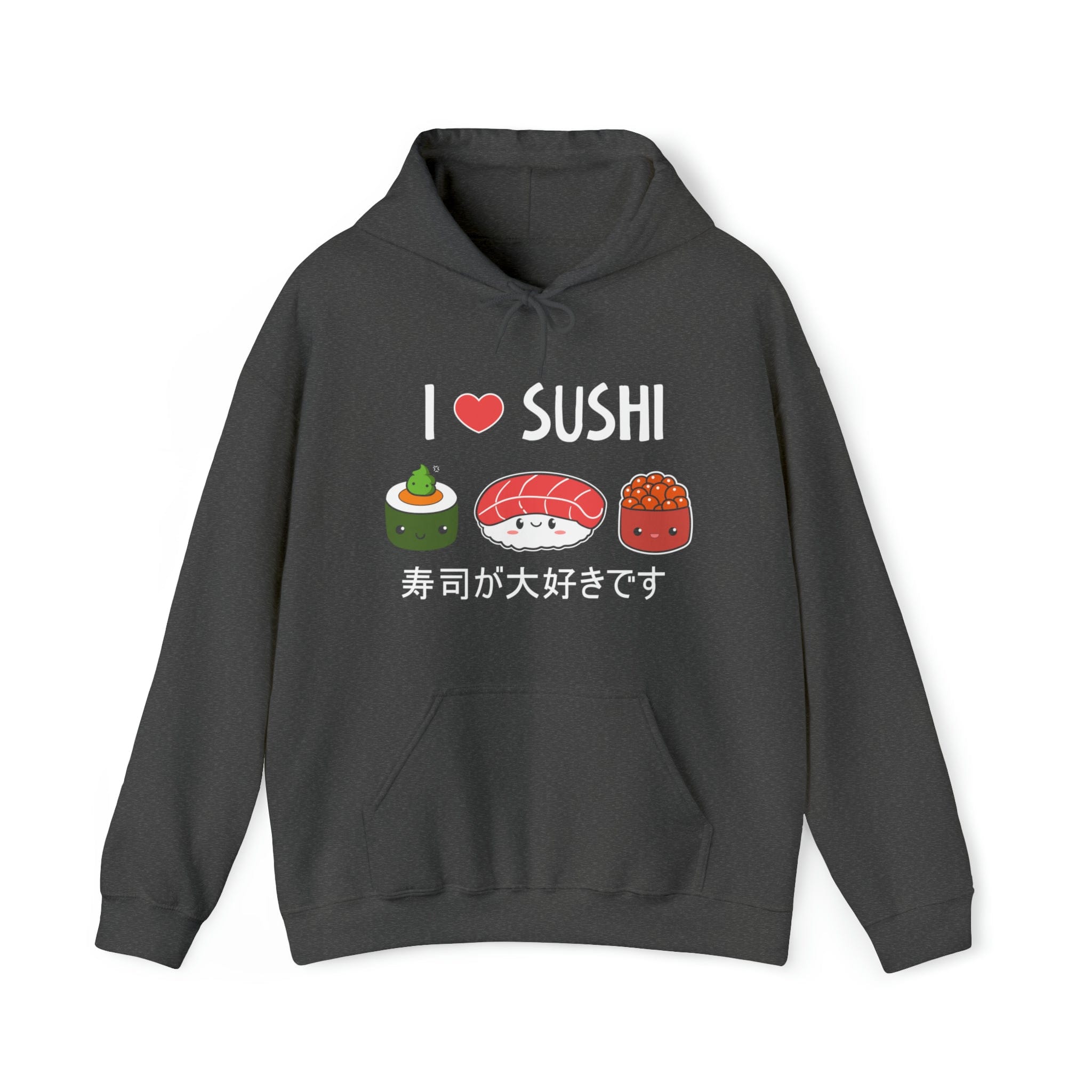 I Love Sushi Unisex Hoodie T-Shirts, Sweatshirt | CiraTrend.com (Image 2)