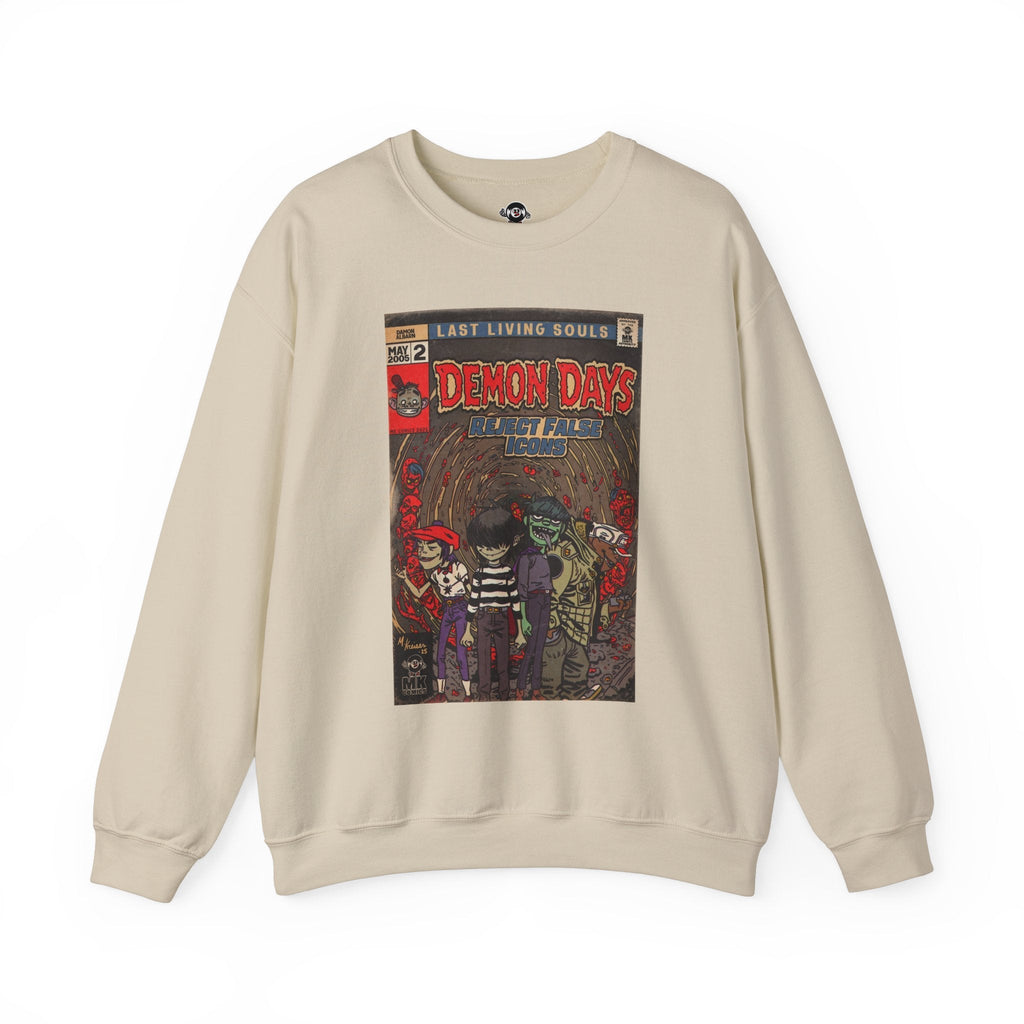 Demon Days - Unisex Heavy BlendÃ¢â€žÂ¢ Crewneck Sweatshirt T-Shirts, Hoodie | CiraTrend.com (Image 4)