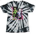Hunter X Hunter Mens T-Shirt - Killua Gon Pink Boxes Kanji Marbled Hoodie, Sweatshirt | CiraTrend.com