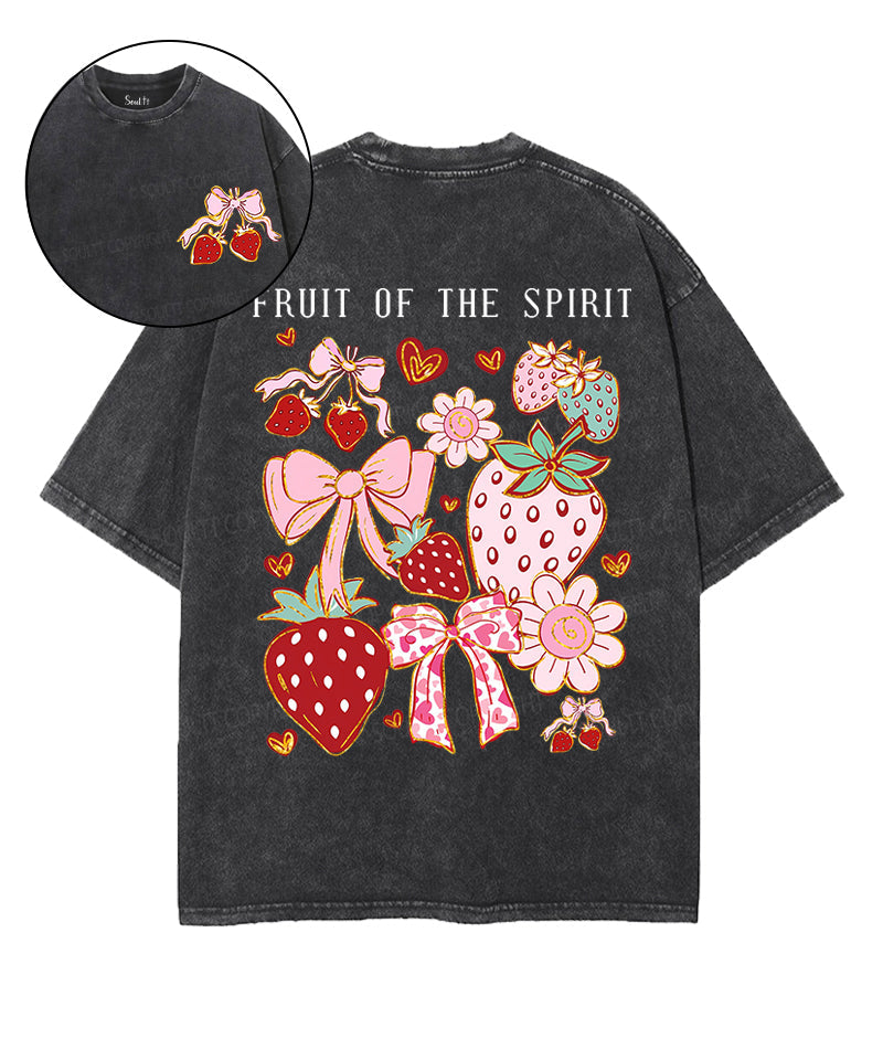 Fruit Spirit Double Sided Washed Christian Style006 T-Shirts, Hoodie, Sweatshirt