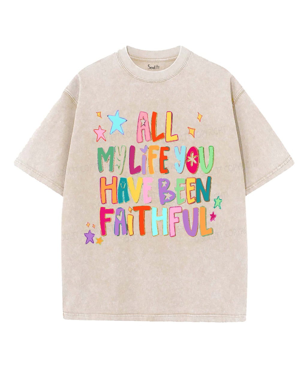 All My Life Unisex Washed Christian T-shirt Hoodie, Sweatshirt | CiraTrend.com (Image 5)