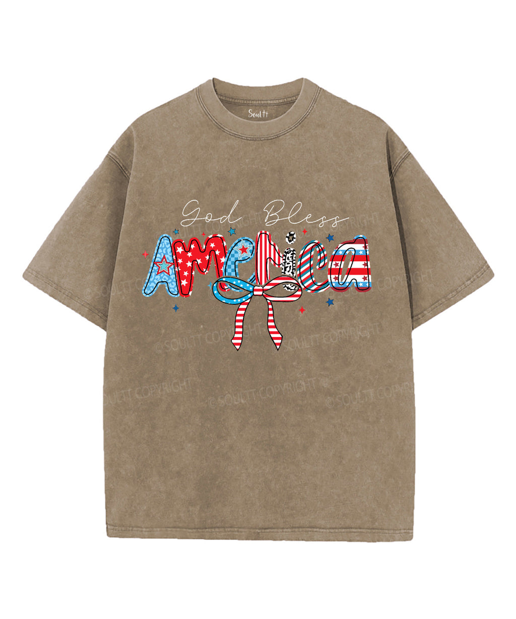 God Bless America Washed Christian Style001 T-Shirts, Hoodie, Sweatshirt