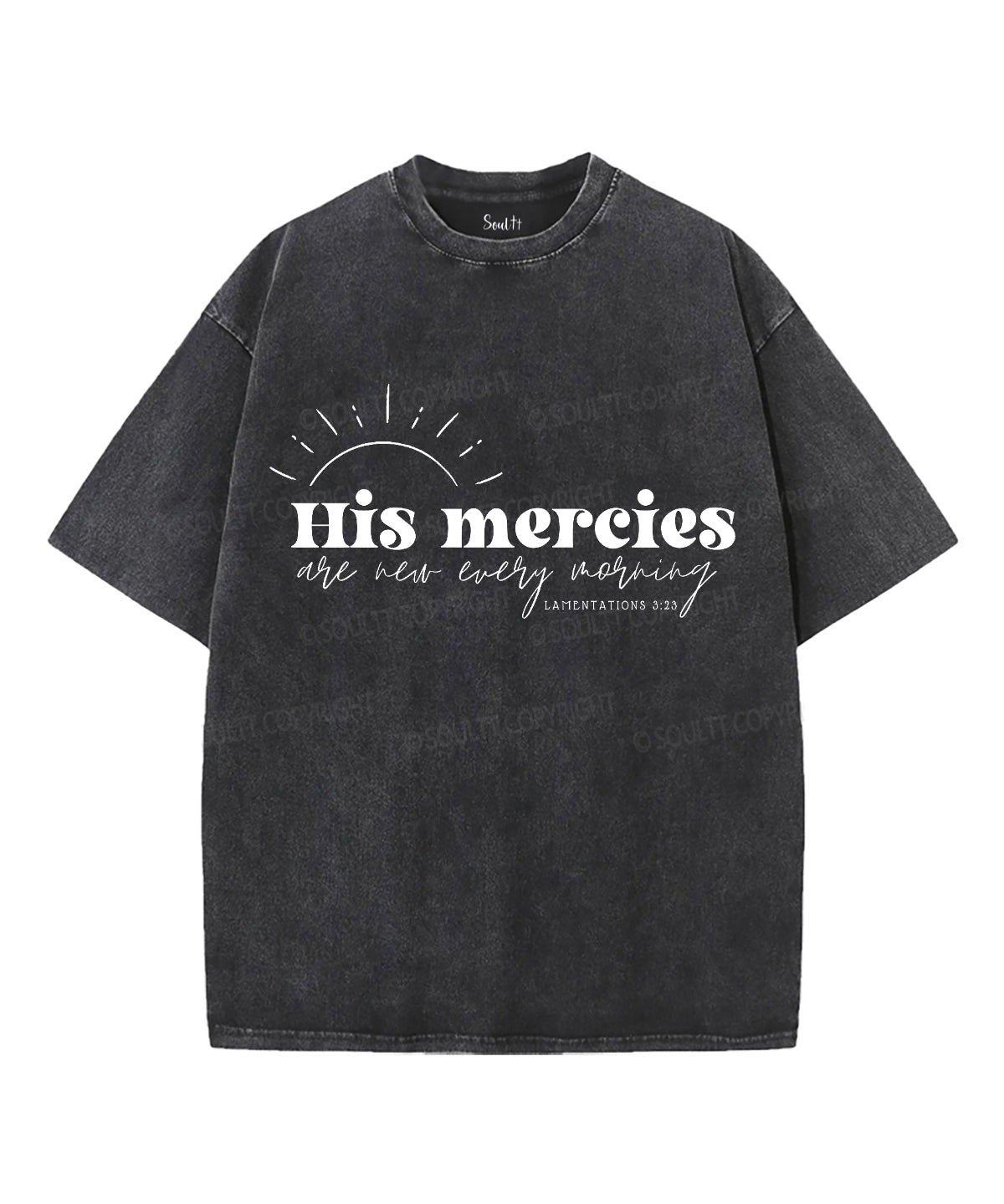 His Mercies Washed Christian T-Shirts, Hoodie, Sweatshirt