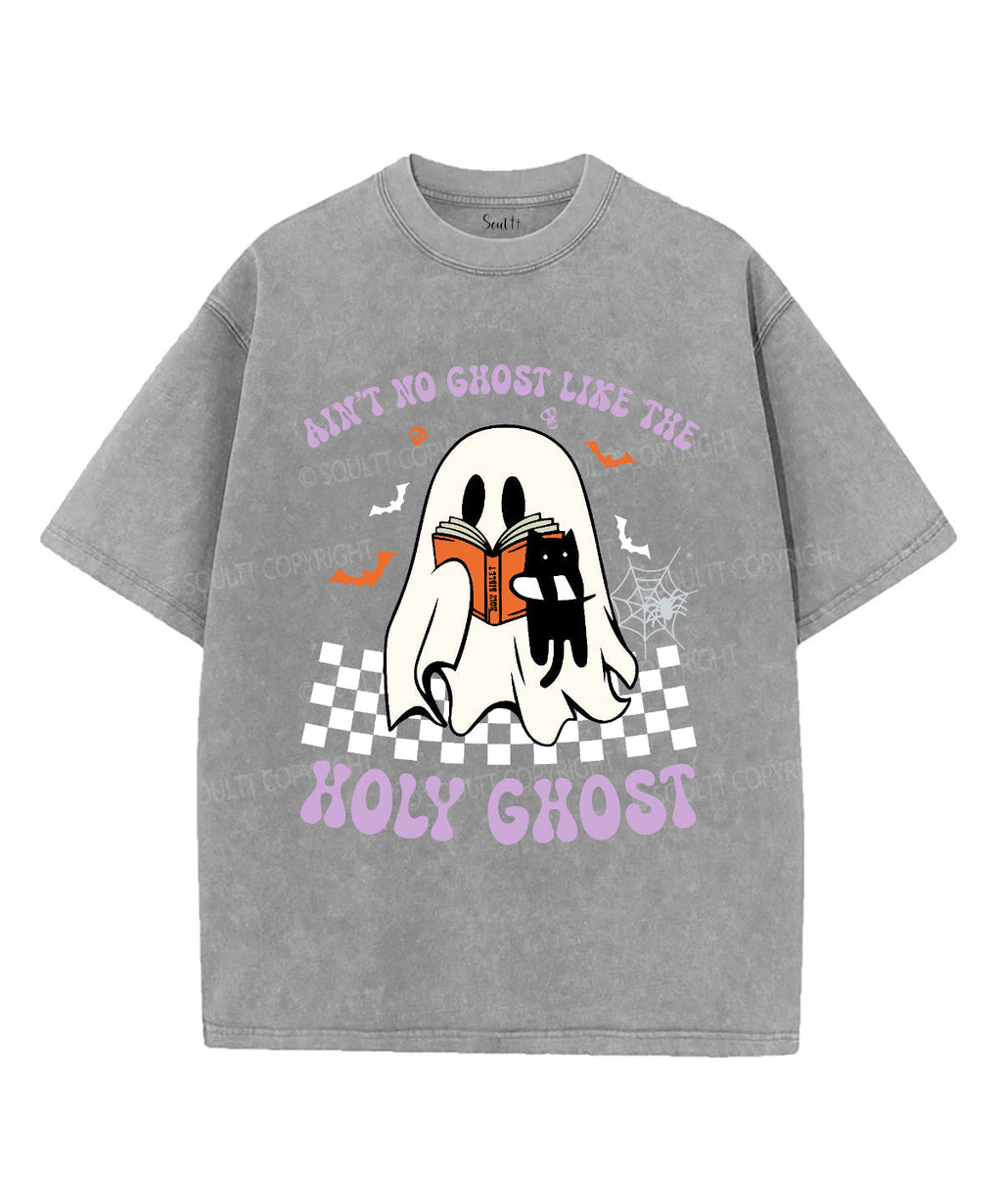Aint No Ghost Unisex Washed Christian T-shirt Hoodie, Sweatshirt | CiraTrend.com (Image 3)