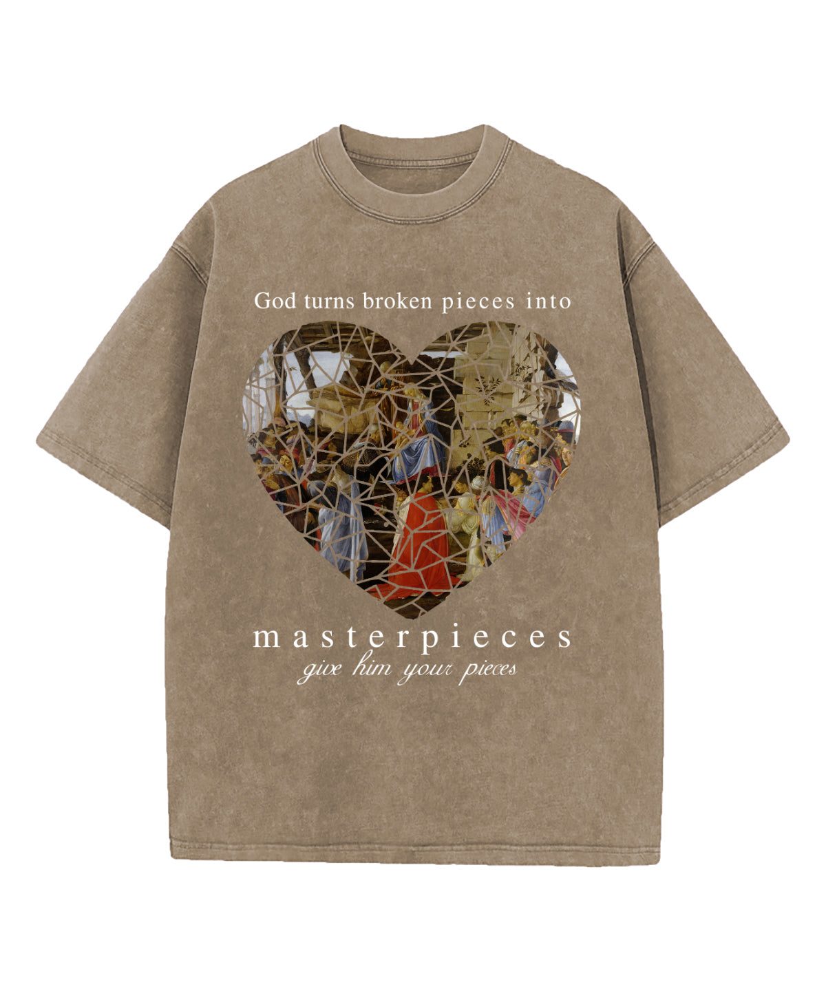Adoration of the Magi God Turns Washed Christian T-shirt Hoodie, Sweatshirt | CiraTrend.com (Image 5)