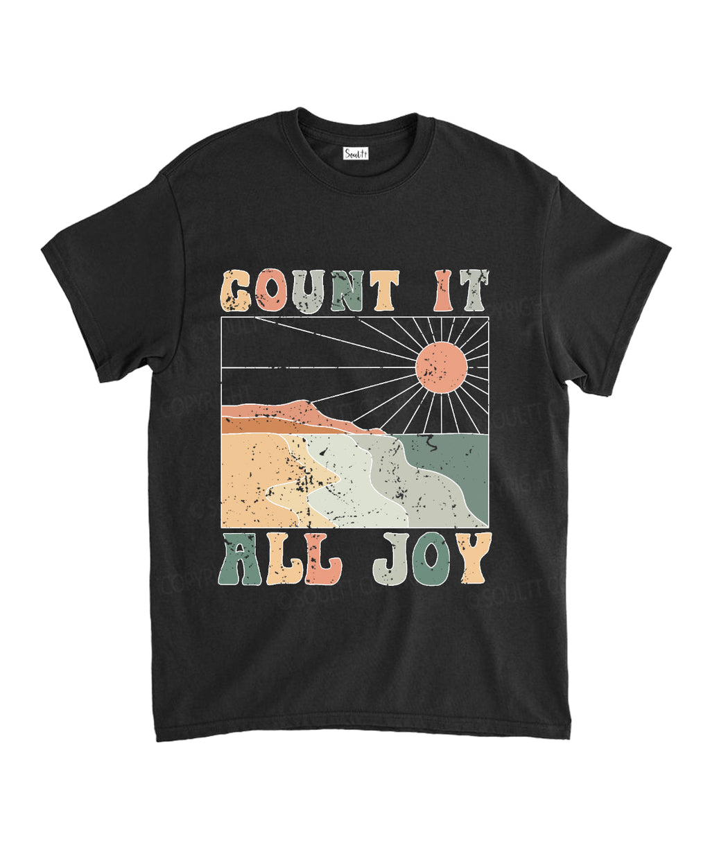 Count All Joy Cotton Christian T-Shirts, Hoodie, Sweatshirt