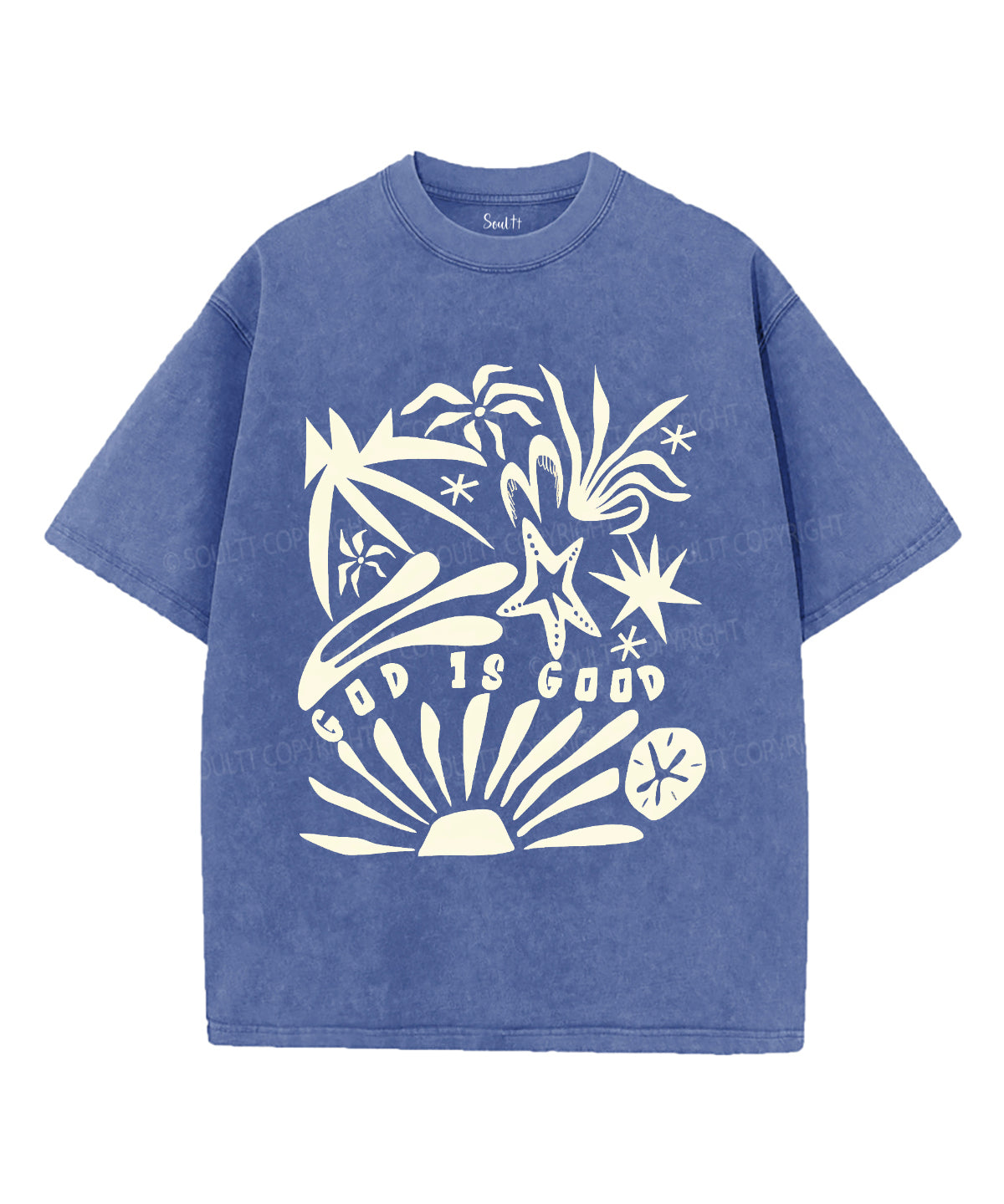 God Is Good Unisex Washed Christian T-shirt Style007 Hoodie, Sweatshirt | CiraTrend.com (Image 4)